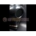 (DM8273)Top quality latex rubber half face conquer gas mask fetish hood accessory breathing control equipment fetish wear